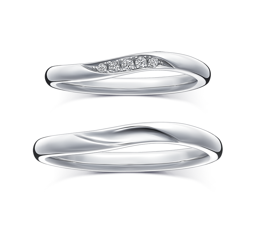 ラザールダイヤモンドの結婚指輪デザイン3