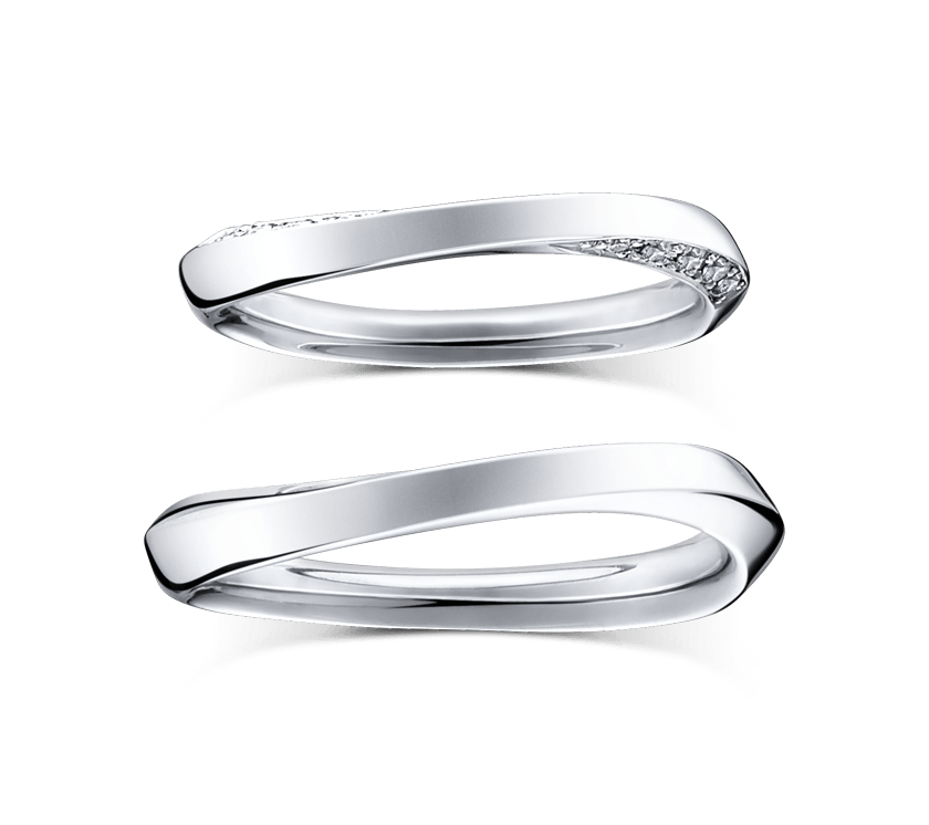 ラザールダイヤモンドの結婚指輪デザイン6